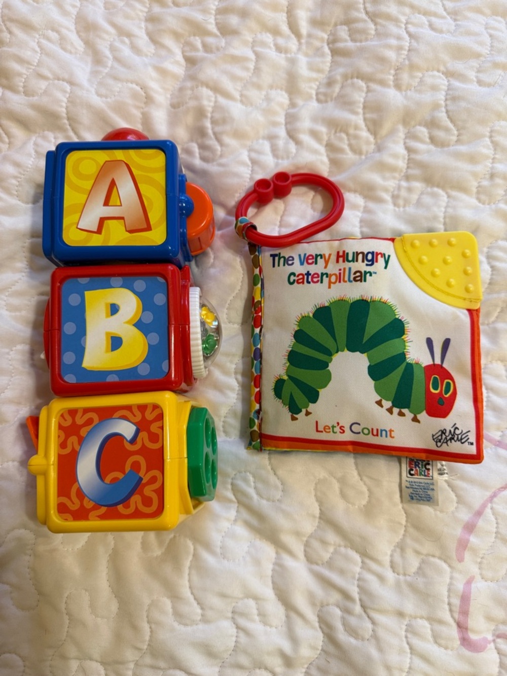Blocks and book